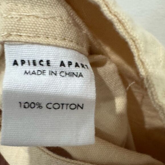 Apiece Apart - Chino Merida Pant in Camel/ butter yellow - Picture 10 of 10